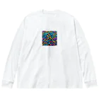 enodeaouの泳いでいる魚の鱗 Big Long Sleeve T-Shirt