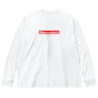 坂本嵩 / Shu SakamotoのSupreme風Neuroscienceシャツ (白)  ビッグシルエットロングスリーブTシャツ