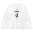 れなしやのI♥TAPIOCA Big Long Sleeve T-Shirt