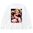 REALIVE(リアライブ)🎁公式の紫の踊り子タレイア 二次元タレイアシリーズNo.2 4-2-250204 Big Long Sleeve T-Shirt