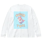 【Yuwiiの店】ゆぅぅぃーのSUPER★TON ビッグシルエットロングスリーブTシャツ