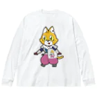 キャットＣのこうじょうけんがくの無限トートバッグキャットC ビッグシルエットロングスリーブTシャツ