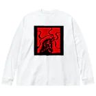 ツバメ堂のカラス（カラー） Big Long Sleeve T-Shirt