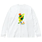 いろあそびの色遊び Big Long Sleeve T-Shirt