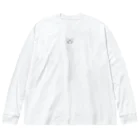 ikiのお店のめがねの手（黒） Big Long Sleeve T-Shirt