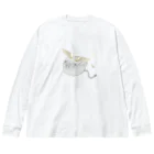 ざわ屋の空飛ぶ炊飯器 Big Long Sleeve T-Shirt