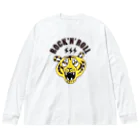 ROCK 'N' ROLL TIGER　ロックンロール タイガーの寅年 ROCK'N'ROLL TIGER タイガー／トラ／虎／ ビッグシルエットロングスリーブTシャツ