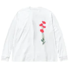 竹条いちいの憂いに手向けるポピー Big Long Sleeve T-Shirt