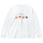 みょーのBear Cupcake Big Long Sleeve T-Shirt