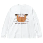 なないろLab.のWe love canoeing ! ビッグシルエットロングスリーブTシャツ