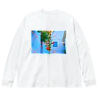 moromoroのhana Big Long Sleeve T-Shirt