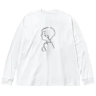 ジャスのガールフレンドショートヘア Big Long Sleeve T-Shirt