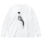 ジャスのつま先立ち Big Long Sleeve T-Shirt