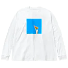 Fondhuの蝋燭 Big Long Sleeve T-Shirt