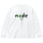 おおやけハジメのNode.jsグッズ ビッグシルエットロングスリーブTシャツ