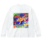 Fantastic FrogのFantastic Frog -Utopia Version- ビッグシルエットロングスリーブTシャツ