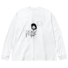 ひよこねこ ショップ 1号店のゴリラサラリーマン Big Long Sleeve T-Shirt