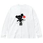 blackbear&WhitebearのBlack bear Big Long Sleeve T-Shirt