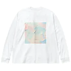 Yoshiki house 岡村芳樹のBaby asleep  ビッグシルエットロングスリーブTシャツ