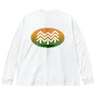 みけにっけ商店の花粉症LOGO Big Long Sleeve T-Shirt