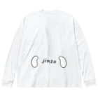 cosakuの臓器シリーズ ： 腎臓 Big Long Sleeve T-Shirt