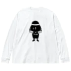 LUCHAのAFRO#2 ビッグシルエットロングスリーブTシャツ