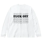 NIPPON DESIGNのFUCK OFF ビッグシルエットロングスリーブTシャツ