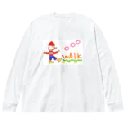 usa100の歩こう歩こう歩こう♪ Big Long Sleeve T-Shirt