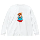 まっつん工房のネコミミの女の子 Big Long Sleeve T-Shirt