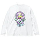 きゃべつばたけのアマビエ Big Long Sleeve T-Shirt