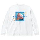 フォーヴァのMy mommy is so special to me.-happy baby hands-ハッピーベイビーハンズ-  Big Long Sleeve T-Shirt