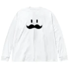 トシゾーのSUZURIのとこのヒゲ（黒） Big Long Sleeve T-Shirt