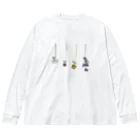 tottoの花と虫 Big Long Sleeve T-Shirt