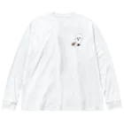 NegmieeのおうちのOjijiiii ビッグシルエットロングスリーブTシャツ