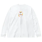 ajitukeの招き猫(金運) Big Long Sleeve T-Shirt