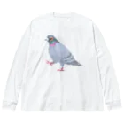 たかはらの歩いてる鳩 Big Long Sleeve T-Shirt