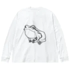 あべのかえるさん Big Long Sleeve T-Shirt