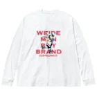 Bunny Robber GRPCのWEIDEMAN BOY BRAND ビッグシルエットロングスリーブTシャツ