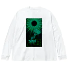 麟暁法師の翠環日食 Big Long Sleeve T-Shirt