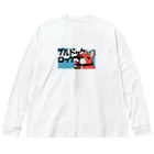 こばとん（ブルドックロック）のブルドックロック ver.1 Big Long Sleeve T-Shirt