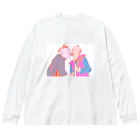 こうきしんチャンネルのROCK大名 Big Long Sleeve T-Shirt