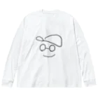 菅田直人の帽子メガネくん Big Long Sleeve T-Shirt