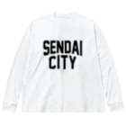 JIMOTOE Wear Local Japanのsendai CITY　仙台ファッション　アイテム ビッグシルエットロングスリーブTシャツ