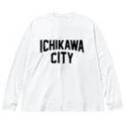 JIMOTO Wear Local Japanのichikawa city　市川ファッション　アイテム ビッグシルエットロングスリーブTシャツ