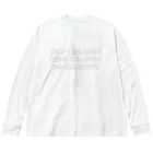 inbahaのOLD Colored Topographic Documents Big Long Sleeve T-Shirt