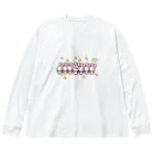 POISONCHARM電脳露店2号のウサヤギラインダンス Big Long Sleeve T-Shirt