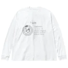 主に文と写真の12星座【山羊座】 Big Long Sleeve T-Shirt