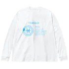 主に文と写真の12星座【魚座】 Big Long Sleeve T-Shirt