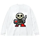 Sidewalkのガイコツ剣士 Big Long Sleeve T-Shirt