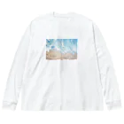 ShotaMiyakeの波の写真 Big Long Sleeve T-Shirt